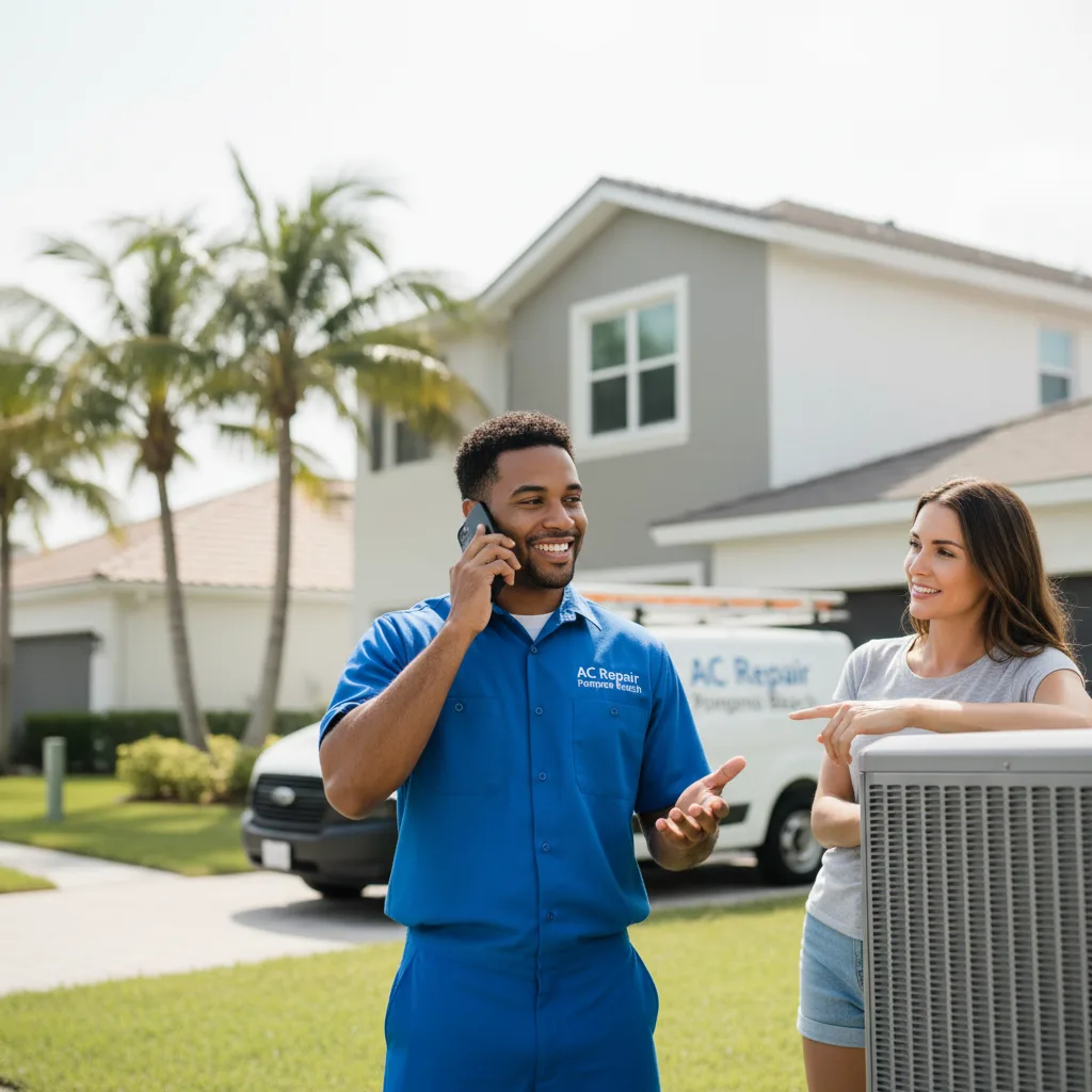 AC Repair Pompano Beach customer support in Tarrant